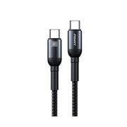 PISEN Braided USB-C to USB-C 100W PD Fast Charge Cable 1M Black