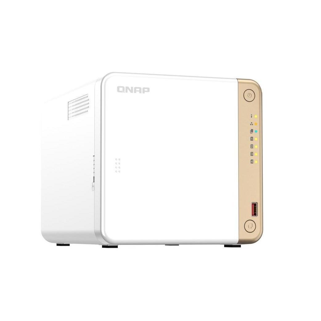 QNAP TS-462-4G 4-Bay desktop NAS Intel® Celeron® N4505 dual-core 4 GB DDR4 on...