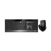 Rapoo 9900M Bluetooth 2.4G Wireless Ultra-slim Keyboard Mouse Adjustable DPI