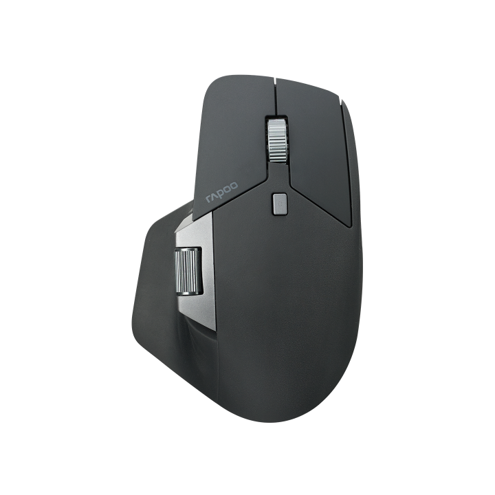 RAPOO MT760L BLACK Multi-mode Wireless Mouse -Switch between Bluetooth 5.0 an...
