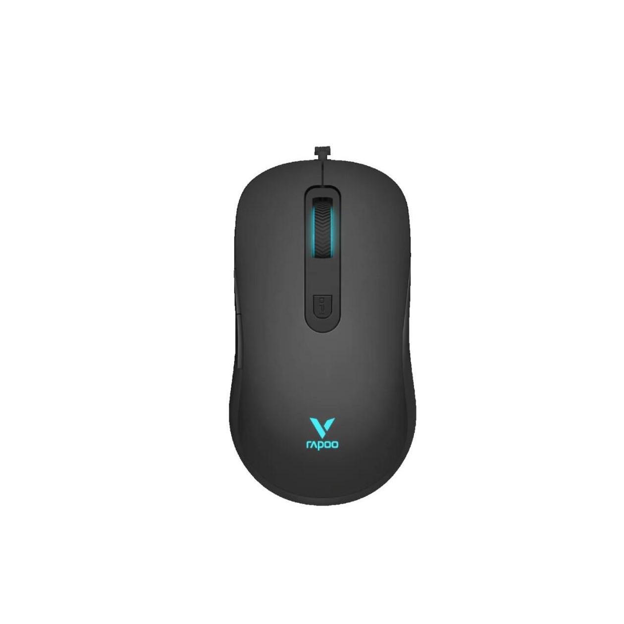 Rapoo V16 RGB 12800DPI Wired USB Gaming Mouse Black