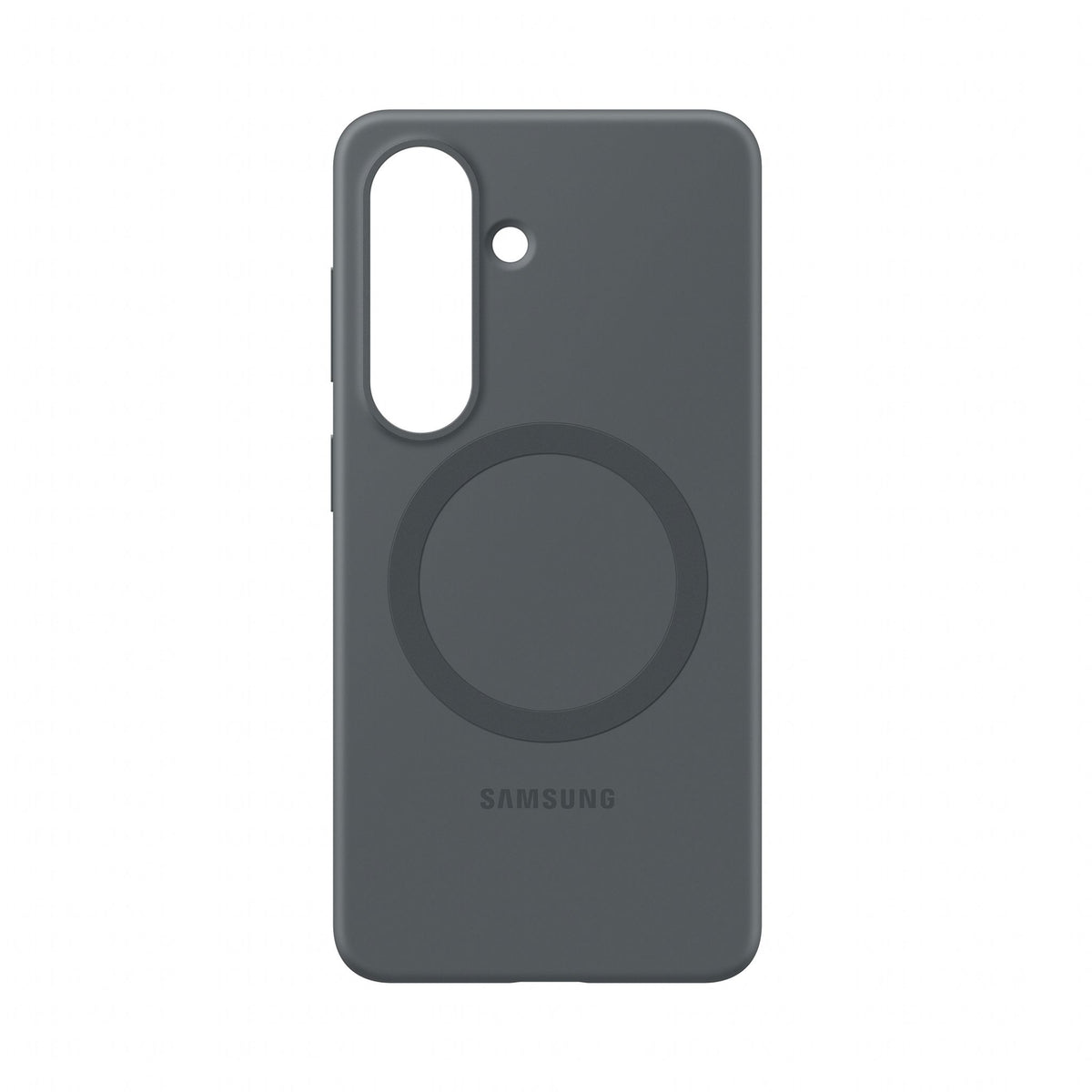 Samsung Galaxy S26 Textured Grip Black Silicone Case