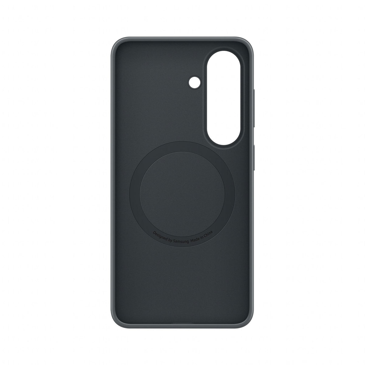 Samsung Galaxy S26 Textured Grip Black Silicone Case