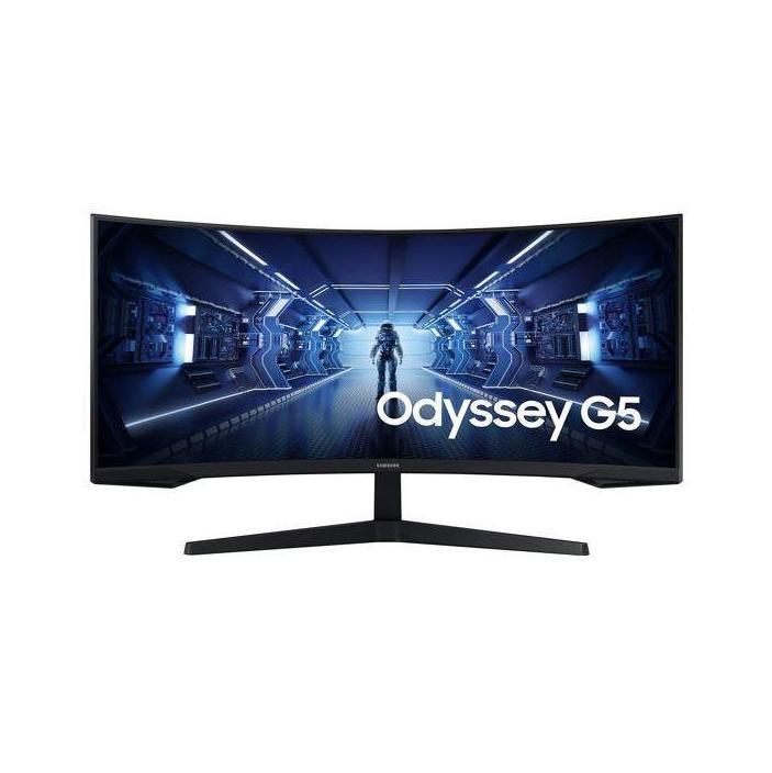 Samsung Odyssey G55T 34" WQHD Curved 165Hz 1ms 21:9 Gaming Monitor DP HDMI