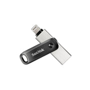 SanDisk 128G iXpand Flash Drive Go SDIx60N USB-A Lightning USB 3.0 Silver pas...