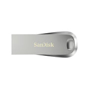 SanDisk 128GB Ultra Luxe USB3.1 150MB/s Capless Silver Flash Drive