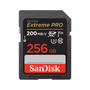 SanDisk 256GB Extreme PRO Memory Card 200MB/s Full HD 4K UHD Class 30 Speed S...