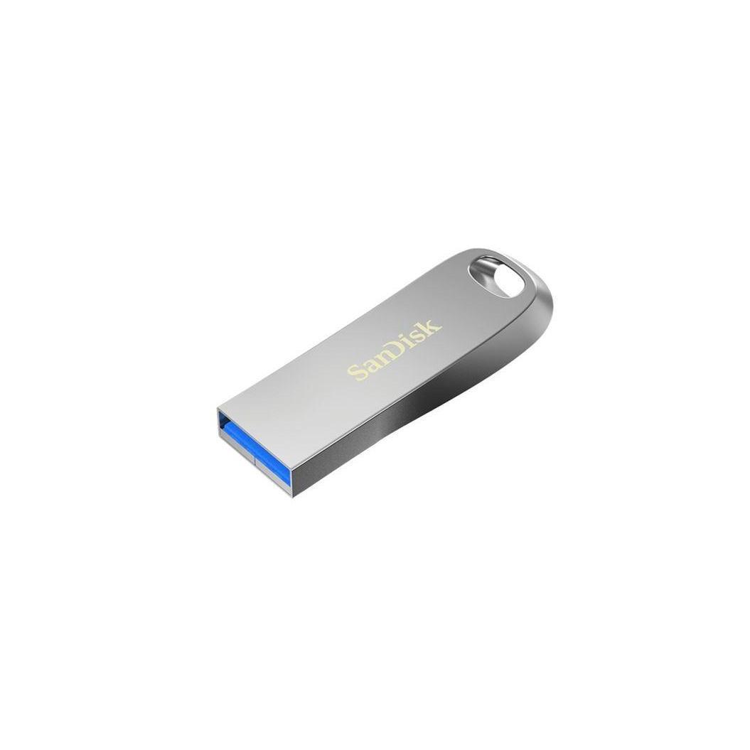 SanDisk 32GB Ultra Luxe USB3.1 150MB/s Capless Silver Flash Drive