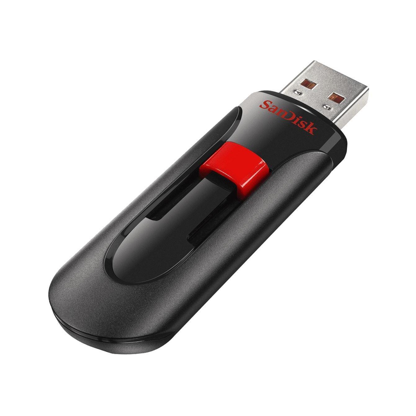 SanDisk 64GB Cruzer Glide USB3.0 Flash Drive 128-bit AES Encryption SecureAccess
