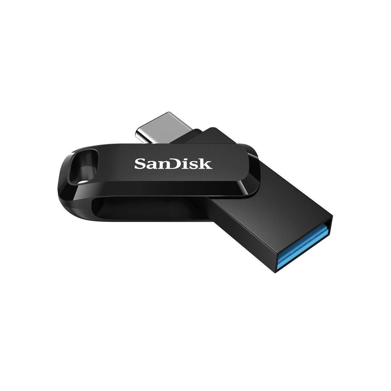 SanDisk 64GB Ultra Dual Drive Go USB-C USB-A Flash Drive 150MB/s