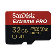 SanDisk Extreme Pro 32GB microSD 100MB/s V30 U3 C10 UHS-1 SD Adaptor