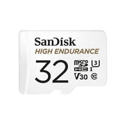 SanDisk High Endurance 32GB microSD 100MB/s 40MB/s C10 U3 V30 Waterproof Shockproof SD Adaptor