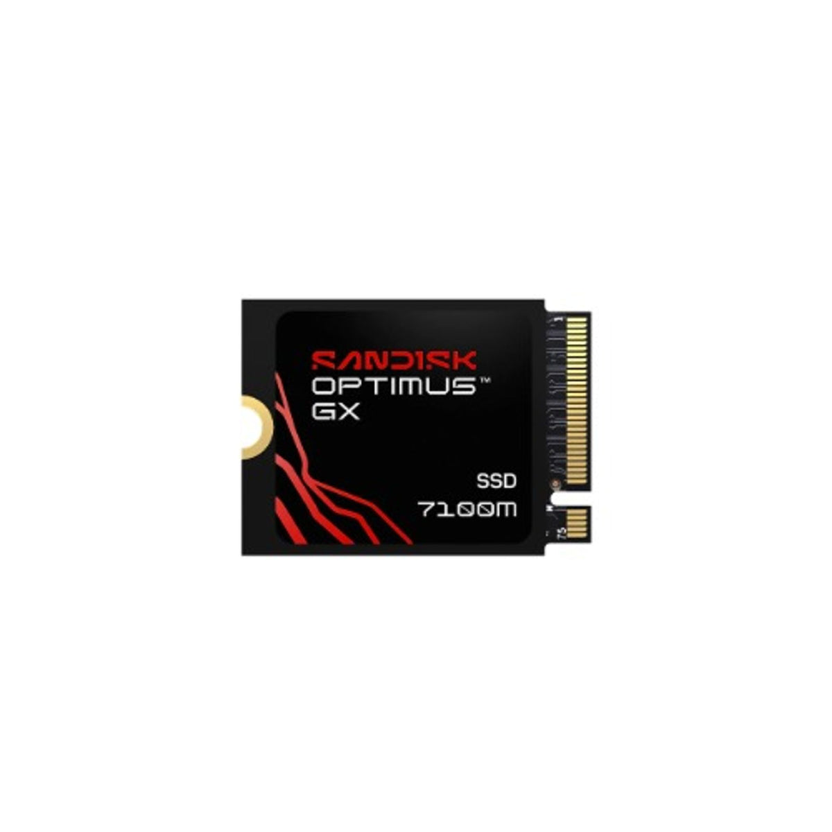 Sandisk Optimus GX 7100M 1TB NVMe M.2 2230 SSD Read 7250MB/s Write 6900MB/s