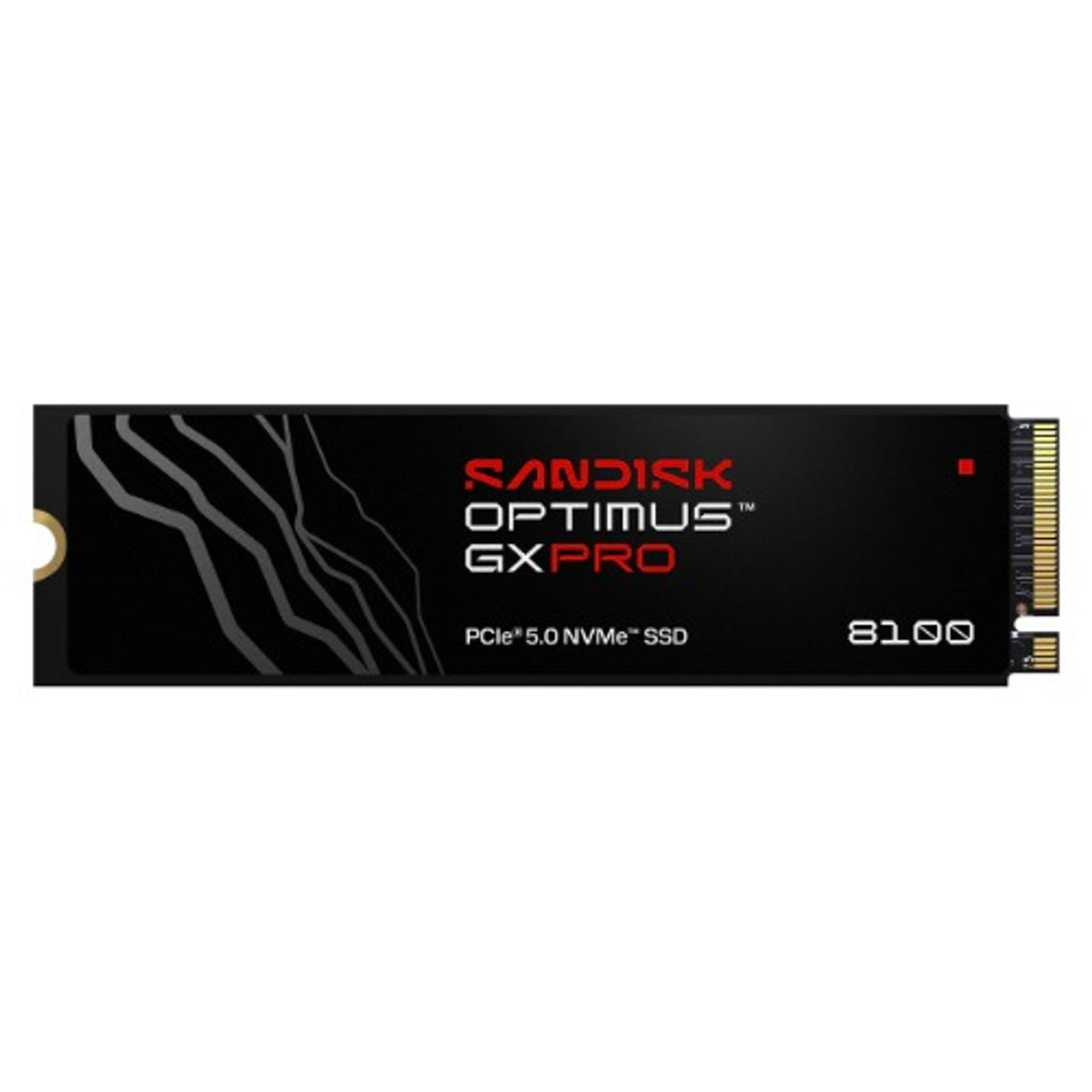 Sandisk Optimus GX PRO 8100 2TB NVMe M.2 PCIe Gen5 SSD 14900MB/s Read 11000MB/s