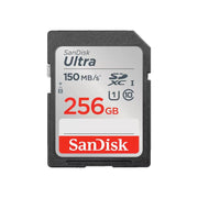 SanDisk Ultra 256GB SDHC SDXC UHS-I 150MB/s Class 10 Memory Card