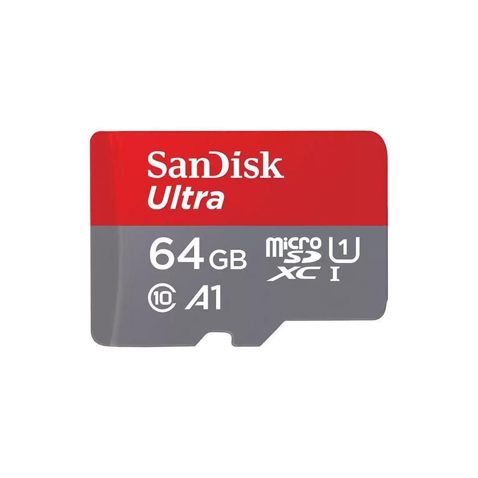 SanDisk Ultra 64GB microSD UHS-I 140MB/s Class 10 Memory Card