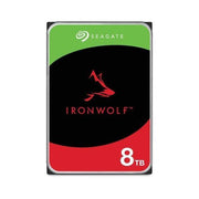 Seagate 8TB 3.5" IronWolf SATA 6.0Gb/s NAS 24x7 CMR max. STR OD 202MB/s 5400 ...
