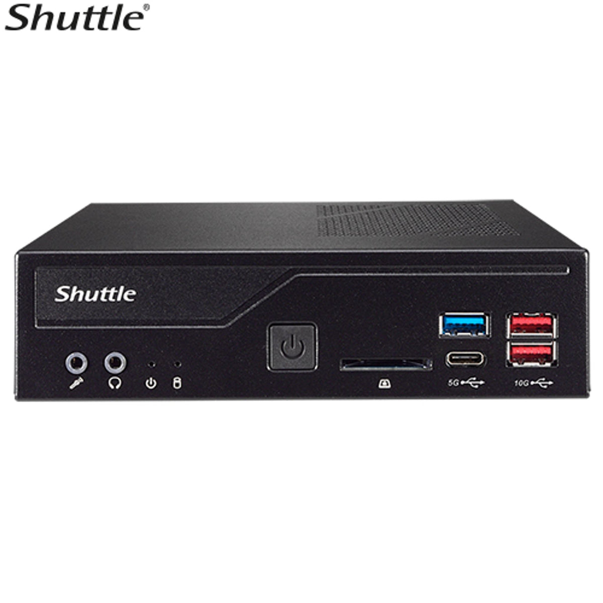 Shuttle DH670 Slim Mini PC Barebone Intel 12th Gen 2x DDR4 2xLAN 2x HDMI 2x DP