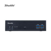 Shuttle DL30N Slim Mini PC 1L Barebone Intel N100 Fan-less LAN RS232/RS485 HDMI DP VGA Vesa