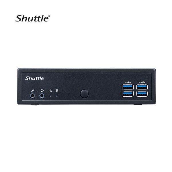 Shuttle DL30N Slim Mini PC 1L Barebone Intel N100 Fan-less LAN RS232/RS485 HDMI DP VGA Vesa