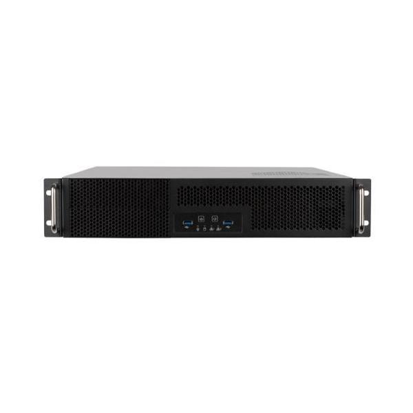 SilverStone RM23-502 2U Dual 5.25" Drive Bay ATX Rackmount Chassis USB 3.1 Gen1