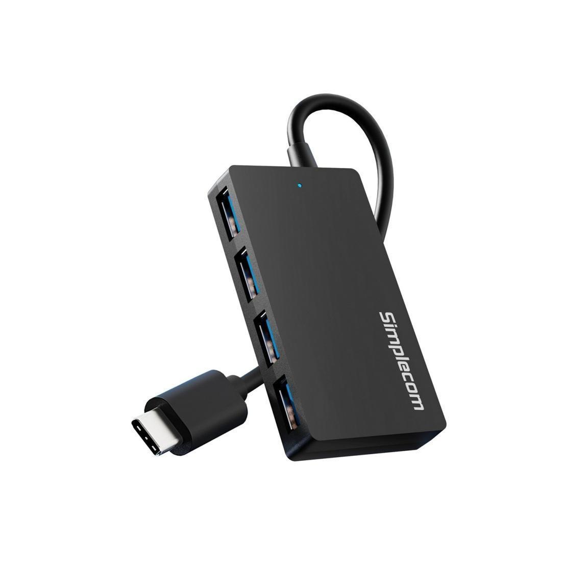 Simplecom CH352 USB-A to 4xPort SuperSpeed USB 3.2 Gen1 5Gbps plug play bus-p...
