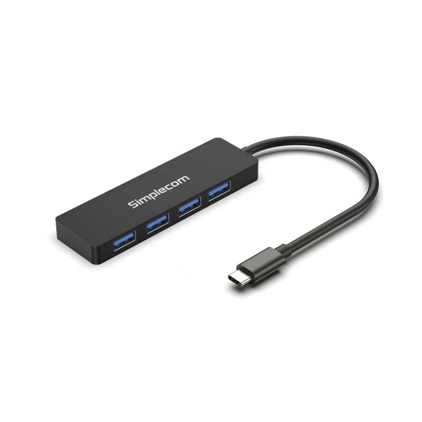 Simplecom CH360 USB-C to 4-Port USB-A Hub USB 3.2 Gen1