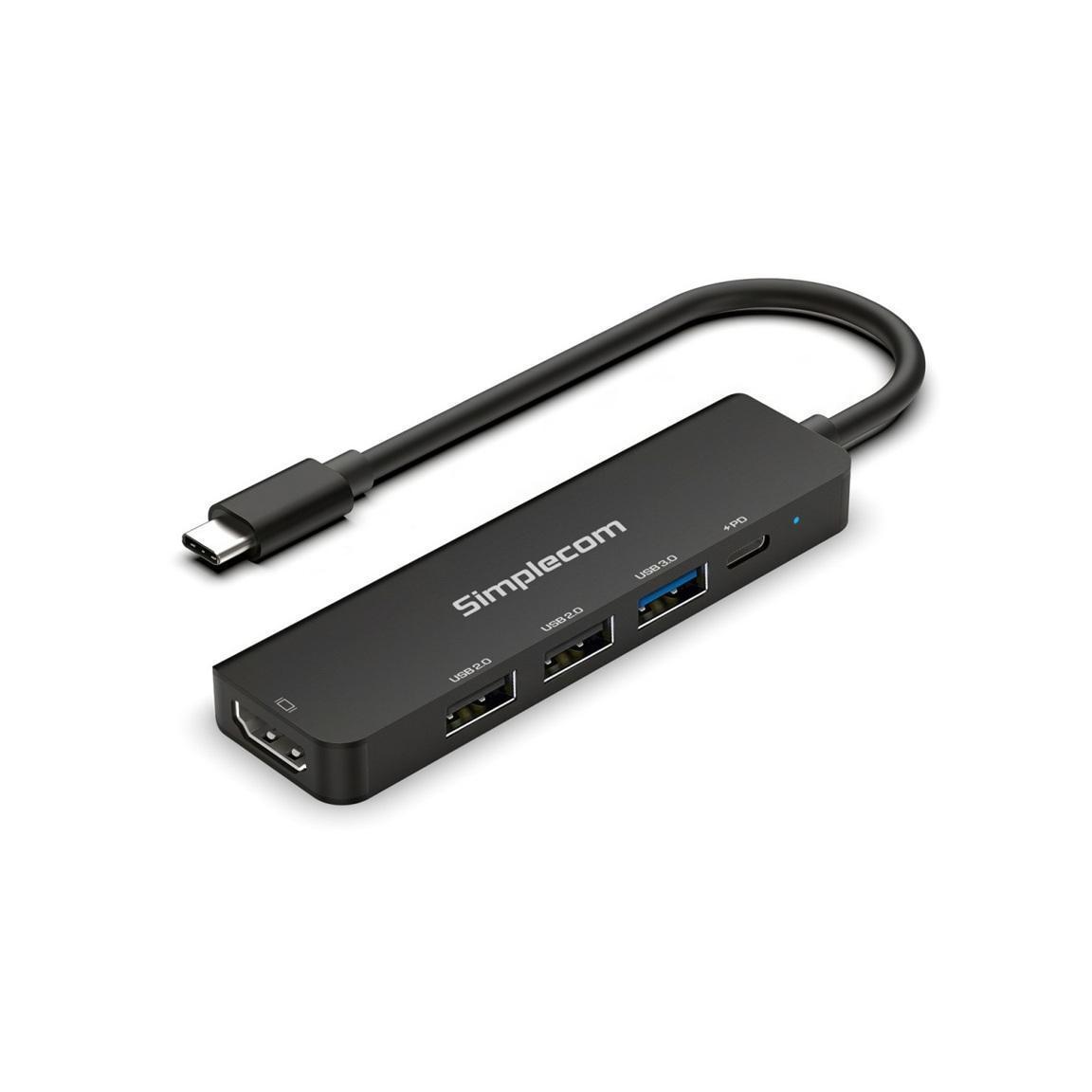 Simplecom CHT550 USB-C 5-in-1 Multiport Hub HDMI 2.0 4K Docking Station