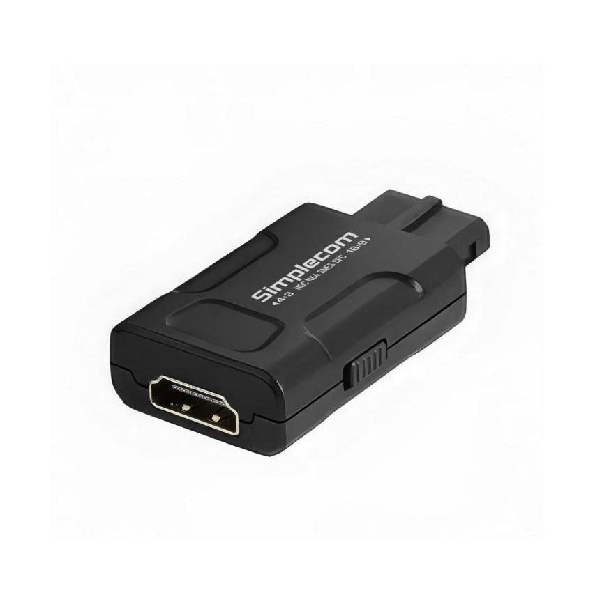Simplecom CM461v2 HDMI Adapter Composite AV S-Video to HDMI Converter