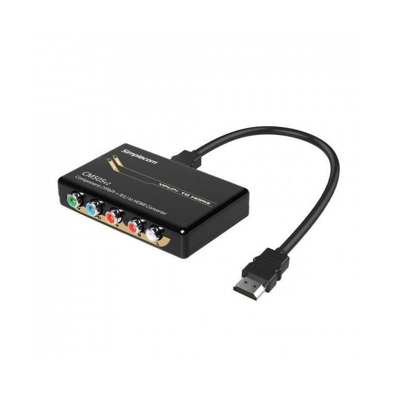 Simplecom CM505v2 Component YPbPr to HDMI Full HD 1080p Converter