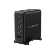Simplecom CU400 100W 4-Port PD GaN Charger 3xUSB-C USB-A