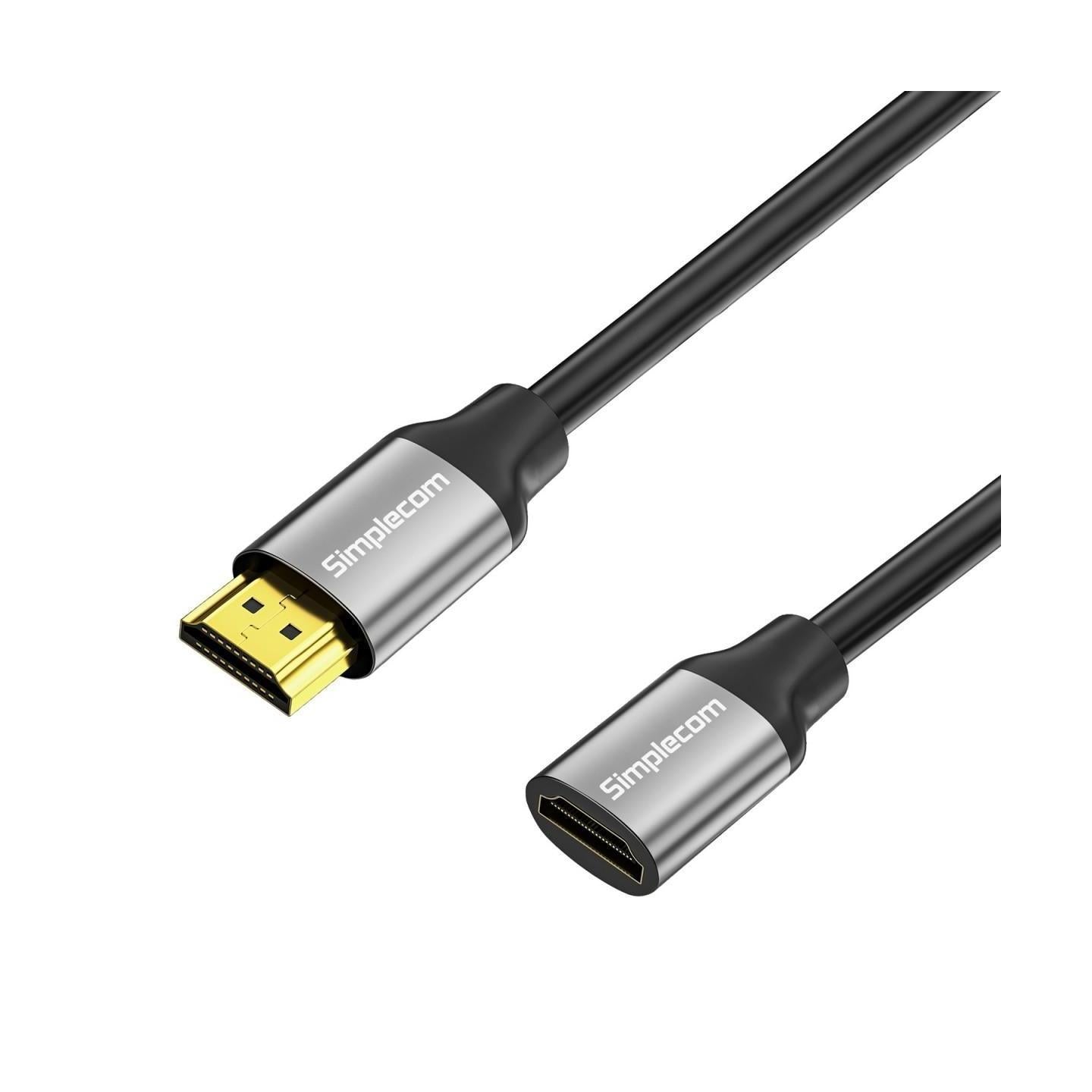 Simplecom HDMI 2.1 0.5M Male to Female 8K@60Hz