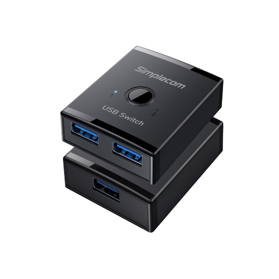 Simplecom KM125 Bi-Directional 2-Way USB 3.0 Switch 5Gbps