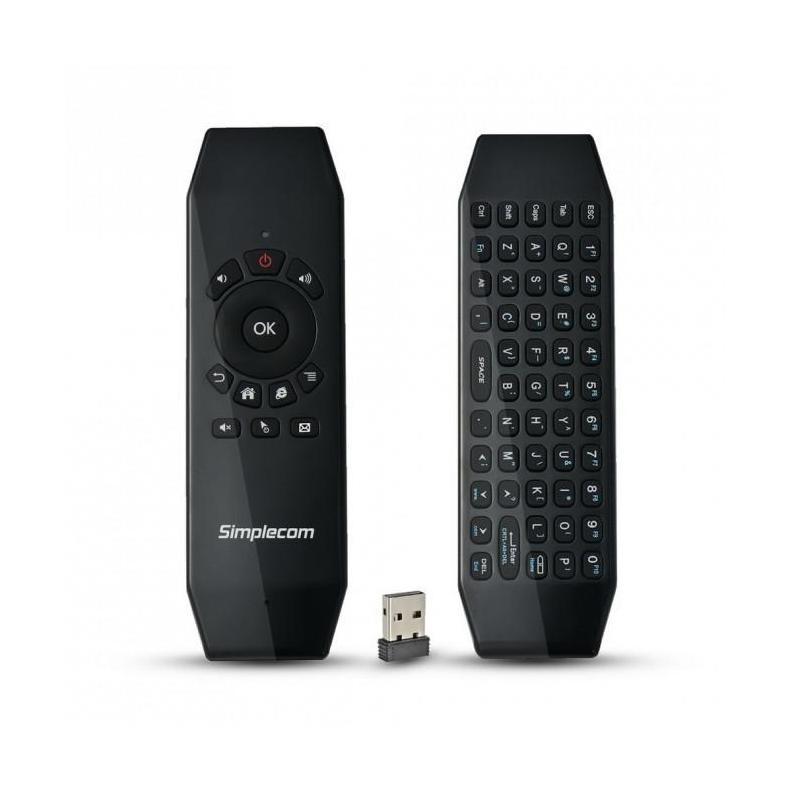 Simplecom RT150 2.4GHz Wireless Remote Air Mouse Keyboard IR Learning