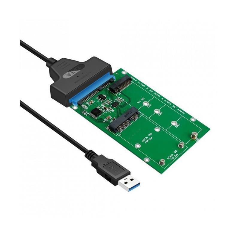Simplecom SA221 USB 3.0 mSATA M.2 B-Key SSD Adapter