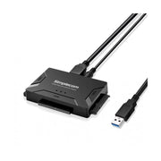 Simplecom SA492 USB 3.0 to 2.5-3.5-5.25 SATA IDE Adapter with Power Supply