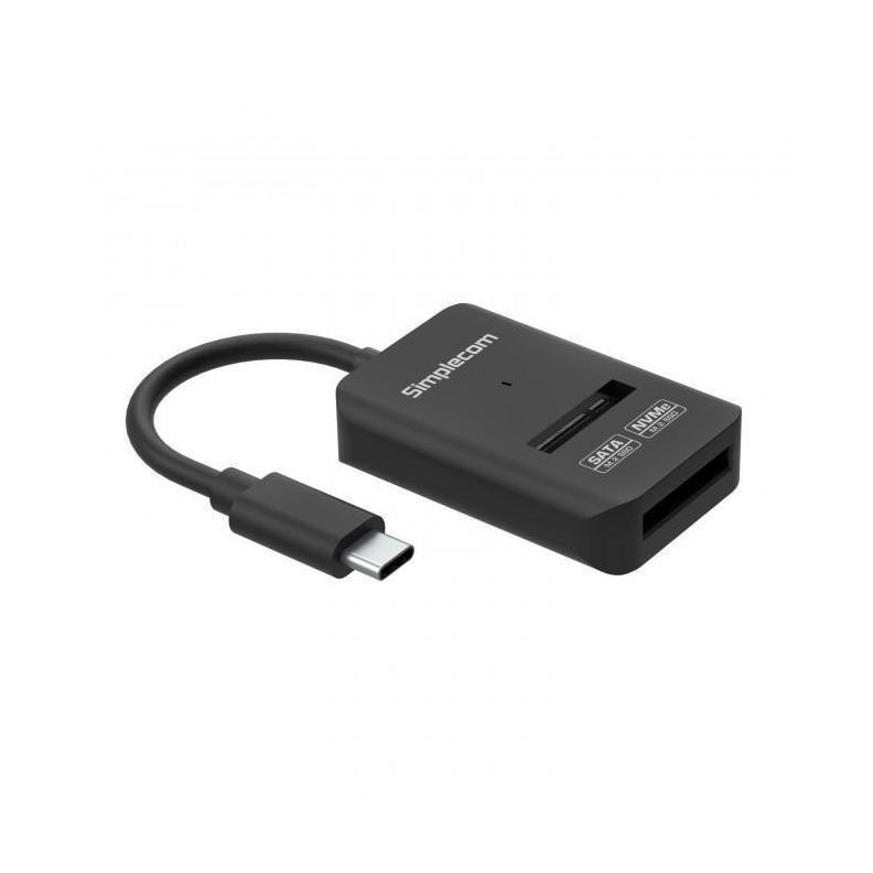 Simplecom SA506 NVMe/SATA M.2 SSD USB-C Adapter 10Gbps USB 3.2 Gen 2