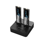 Simplecom SD550v2 USB 3.2 Gen2x2 Dual Bay NVMe M.2 SSD Docking Station Duplicator