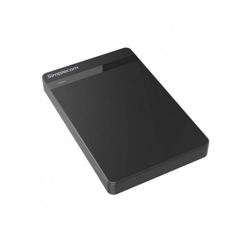 Simplecom SE203 Tool Free 2.5" SATA HDD/SSD to USB 3.0 Enclosure Black 5Gbps