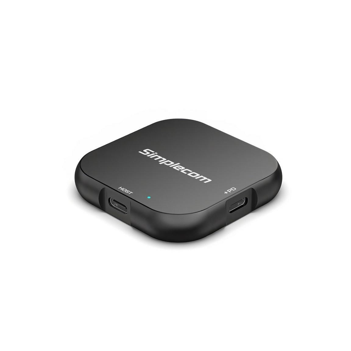 Simplecom SE523 Magnetic M.2 NVMe SSD USB-C Enclosure 10Gbps 100W PD充电