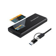 Simplecom SE530 NVMe/SATA M.2 SSD USB-C Enclosure USB 3.2 Gen 2 10Gbps SMART LED