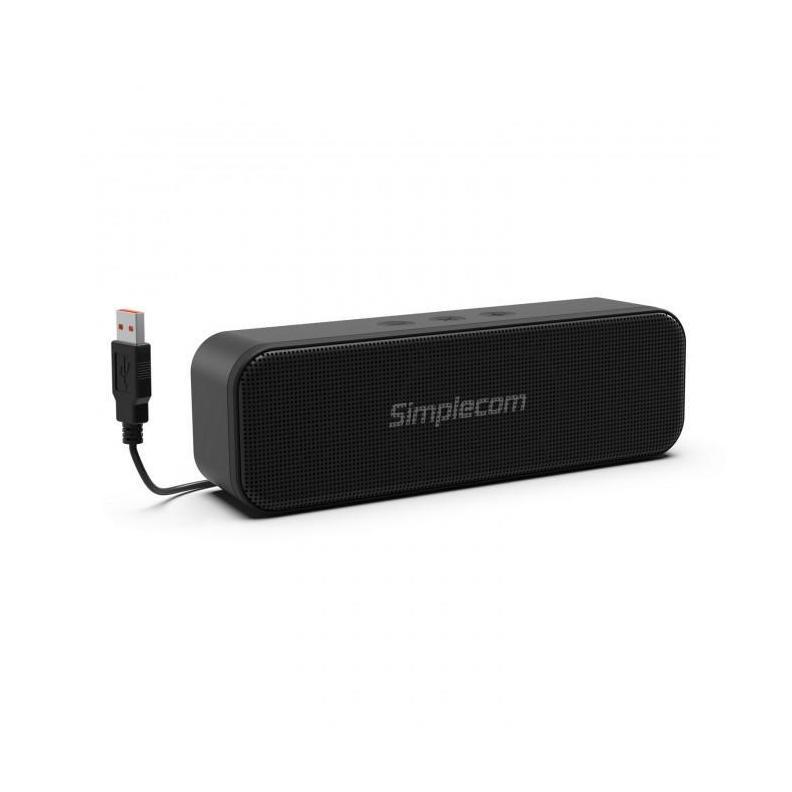 Simplecom UM228 Portable USB Stereo Soundbar Speaker with Volume Control