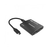 Simplecom USB-C to Dual HDMI MST Adapter 4K 60Hz with PD and Audio Out