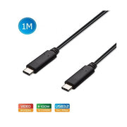 Simplecom USB-C to USB-C Cable USB 3.2 10Gbps 4K@60Hz 1M