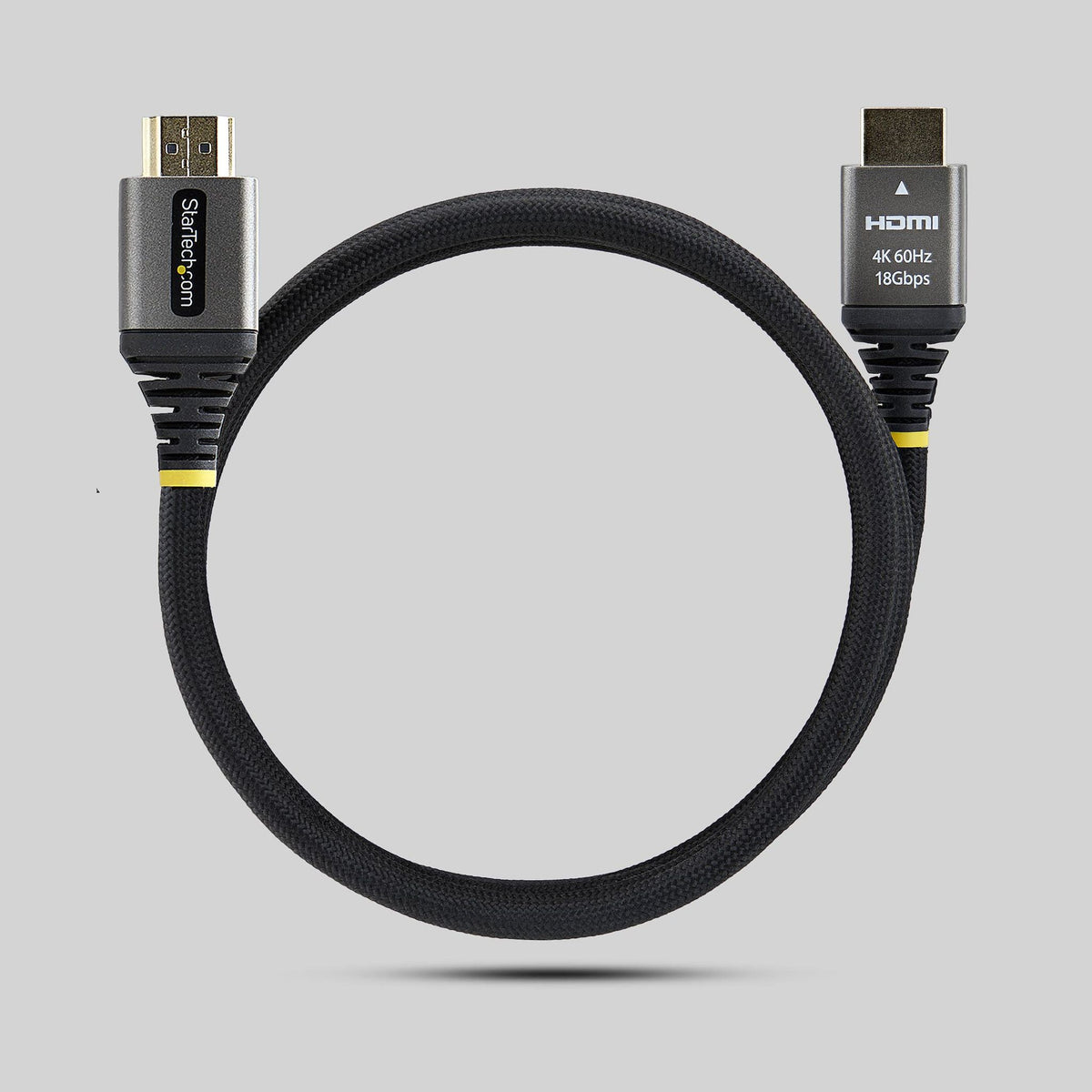 StarTech 1m Premium Certified High Speed HDMI Cable 4K60Hz HDR10 Braided