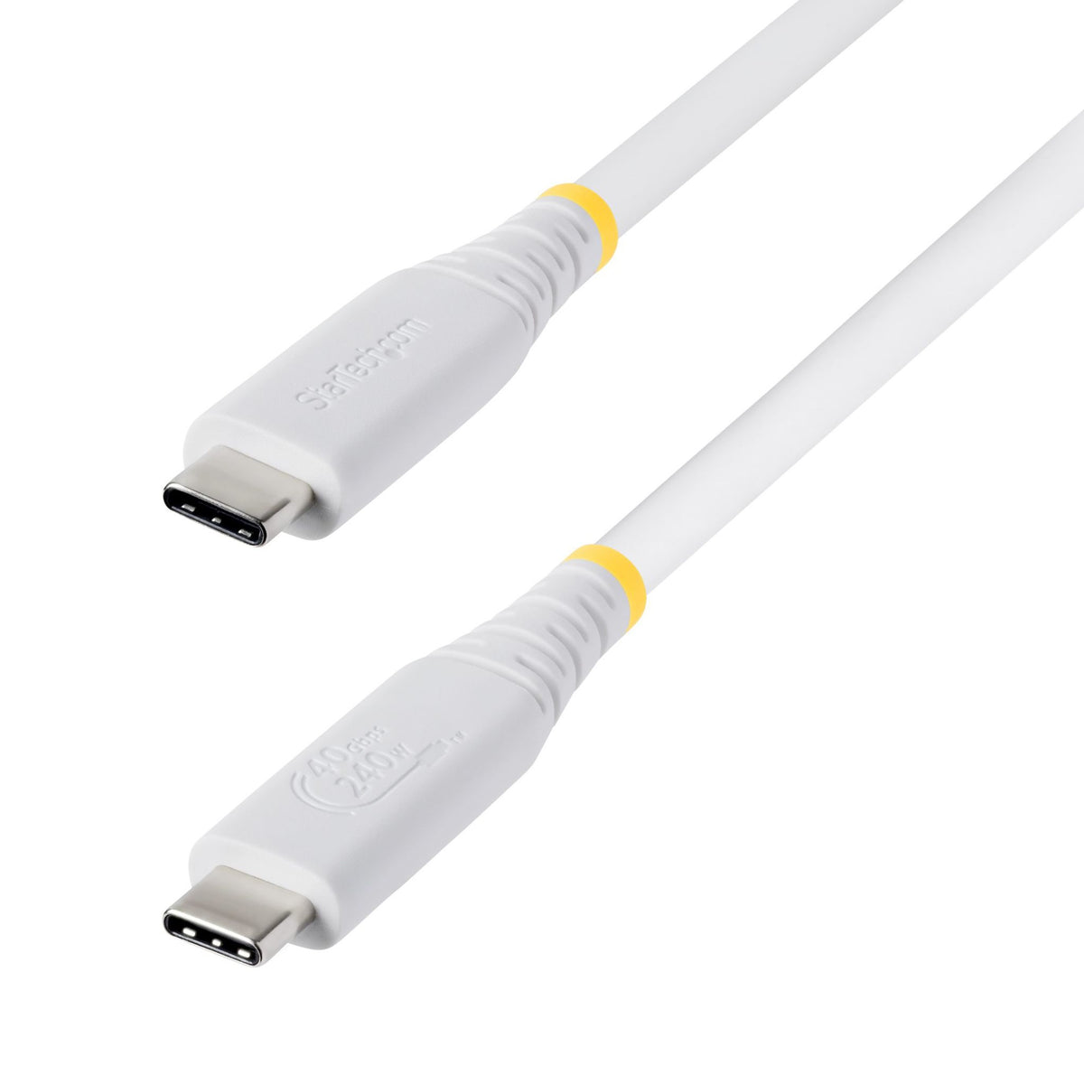 StarTech 1m USB4 Cable 40Gbps 240W DP2.1 8K60Hz/4K240Hz USB-C-Compatible