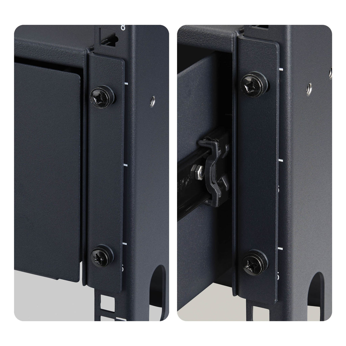 StarTech 3U Steel Lockable 19in Rackmount Drawer with Cable Pass-through Holes