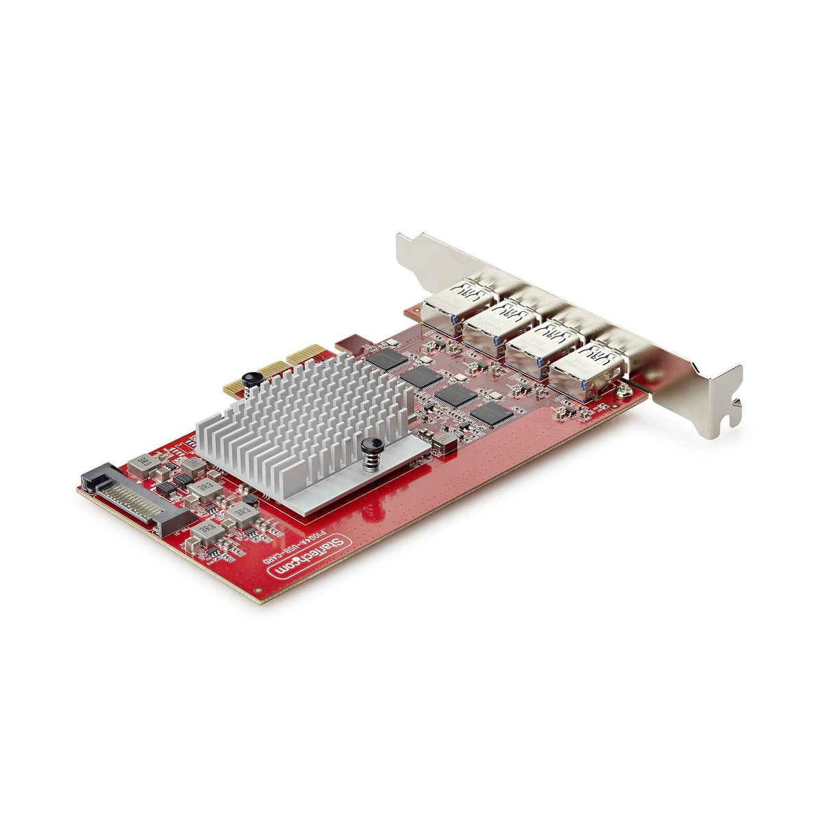 StarTech 4-Port USB-A PCIe Card USB 3.2 10Gbps 4x Independent Controllers