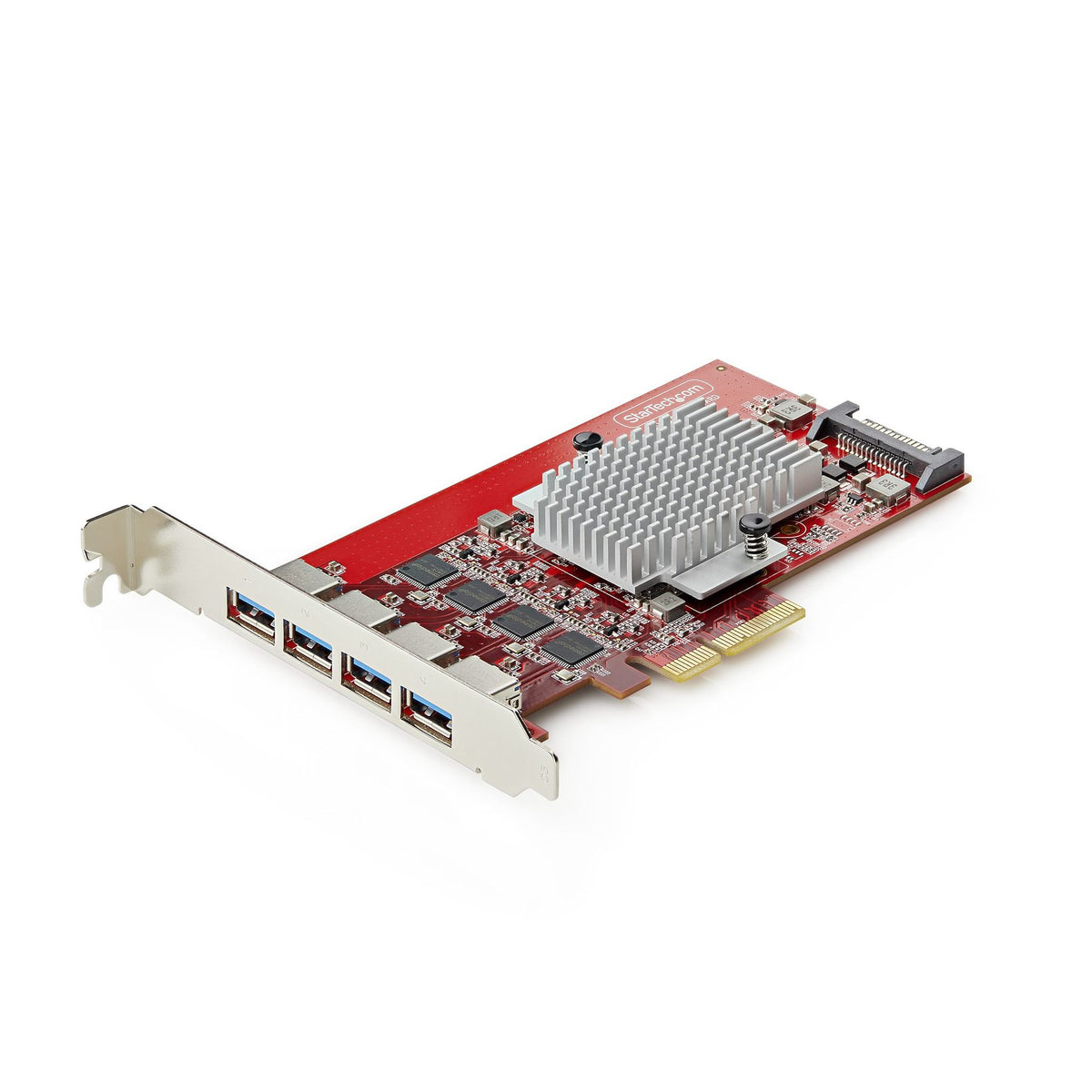 StarTech 4-Port USB-A PCIe Card USB 3.2 10Gbps 4x Independent Controllers