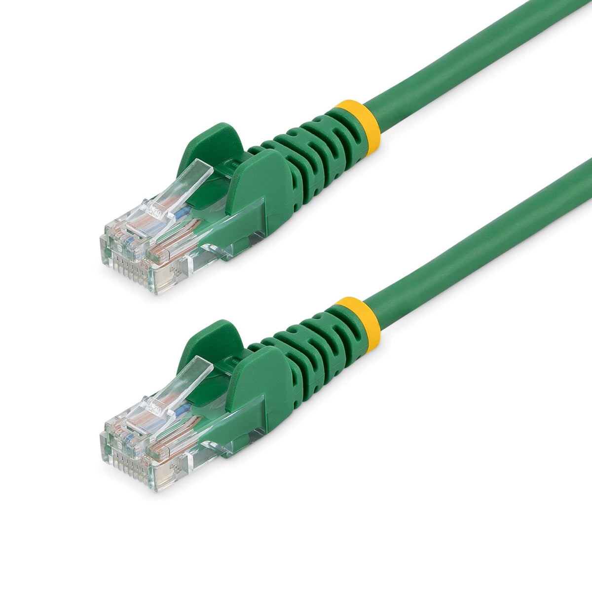 StarTech CAT5e 0.5m Green Snagless Patch Cable 350MHz 24AWG